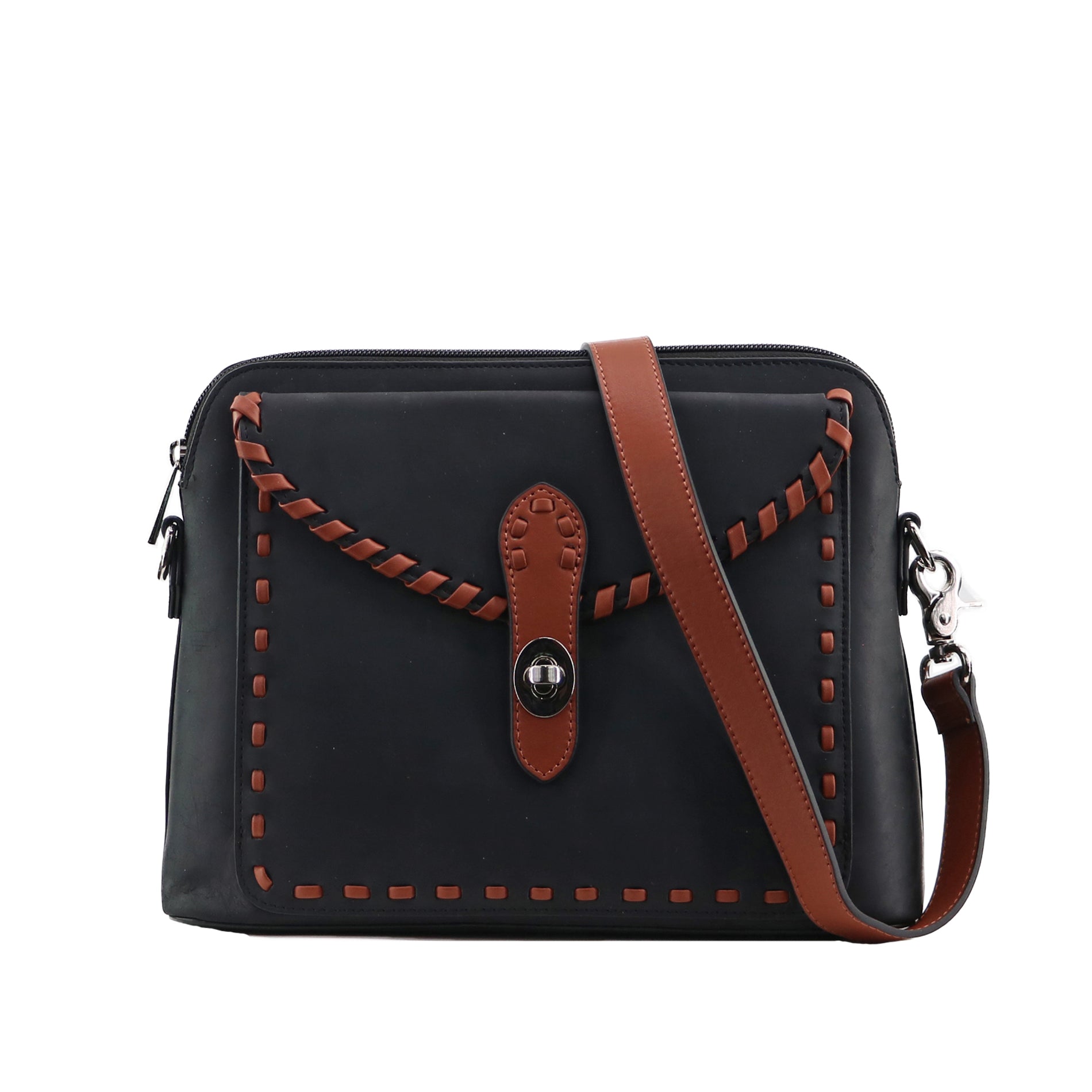 CONCEALED CARRY EVELYN LEATHER CROSSBODY – Gotcha Six Defense Training